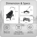 Unilove - Trio Trolly Wagon with Stroller Accessories Image 4