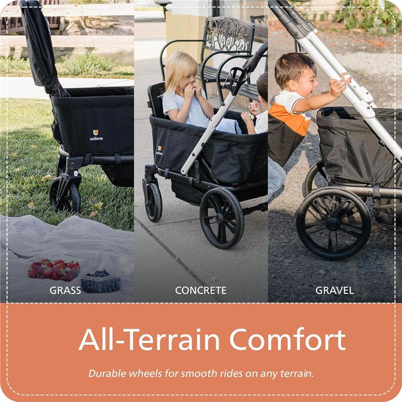 Unilove - Trio Trolly Wagon with Stroller Accessories Image 7
