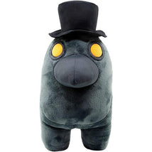 United Pacific Designs - Among Us Black With Plague Doctor Mask 12-Inch Plush Image 1