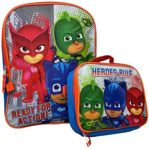 United Pacific Designs - Pj Mask 16 Backpack With Shaped Lunch Bag Image 1