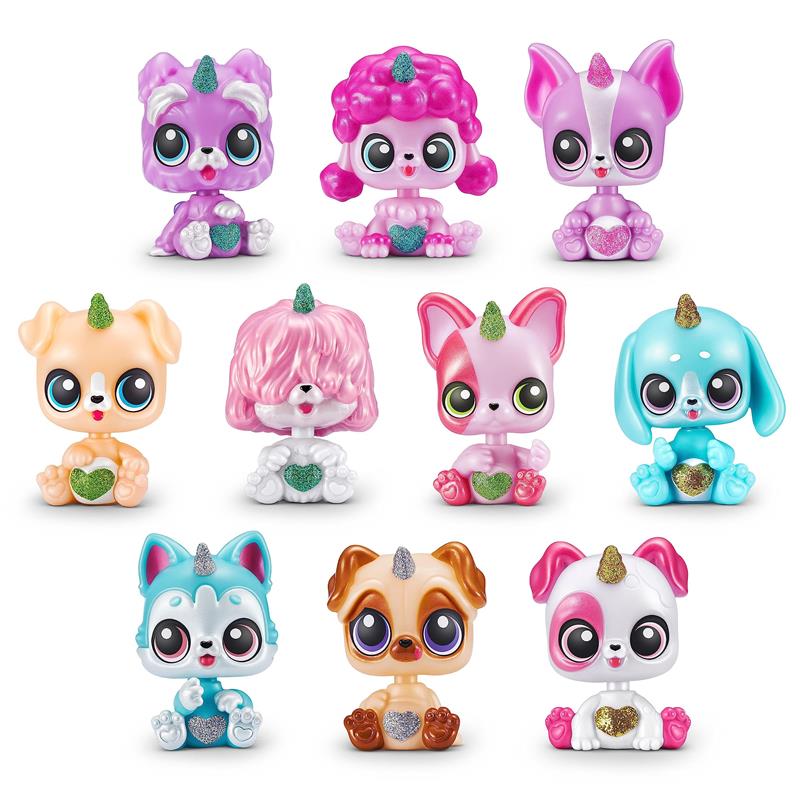 United Pacific Designs Rainbocorns Pocket Puppycorn Surprise Bobblehead In Small Foilbag, Series 1 Image 5