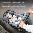 Uppababy - Adapters For Minu V3 - (Compatible with all Mesa and Aria car seats) Image 3