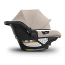 Uppababy Aria V2 Infant Car Seat Ada, Sandstone Melange | Chestnut Leather Image 4