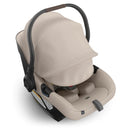 Uppababy Aria V2 Infant Car Seat Ada, Sandstone Melange | Chestnut Leather Image 8
