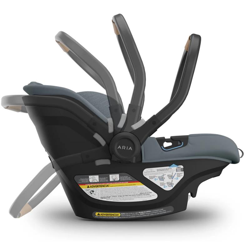 Uppababy - Aria V2 Lightweight Infant Car Seat, Callum/Dillan (Stone Blue) Image 2