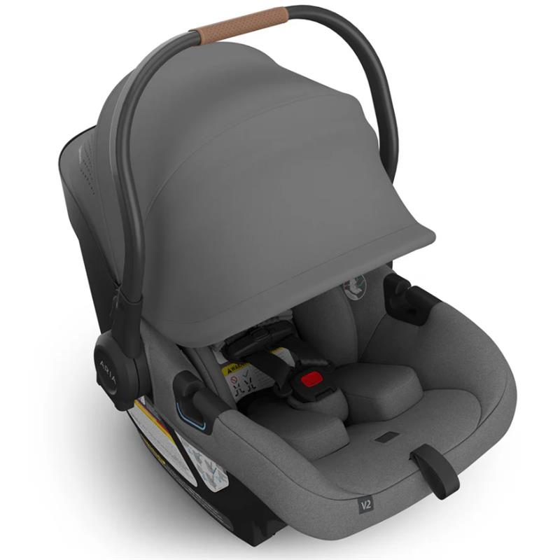 Uppababy - Aria V2 Lightweight Infant Car Seat, Greyson (Charcoal Melange) Image 5
