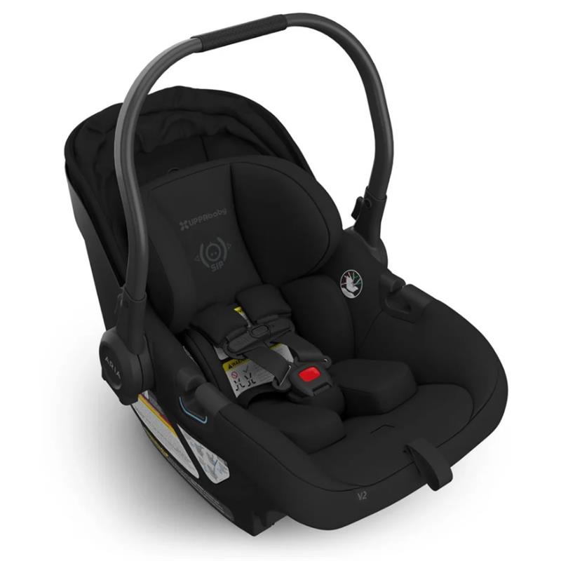 Uppababy Aria V2 Lightweight Infant Car Seat, James (Black) Image 6