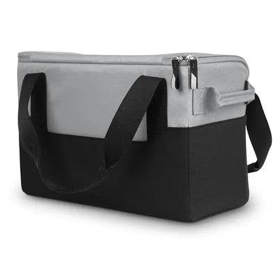Stroller basket cooler by Uppababy in grey and black, designed for Vista/Vista V2 and Cruz/Cruz V2 strollers.