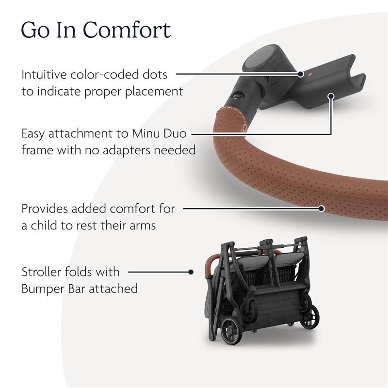 uppababy leather bumper bar cover saddle UPPAbaby