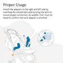 Uppababy - Car Seat Adapters For Minu V3 (Maxi-Cosi®, Nuna®, Cybex, Besafe®) Image 4