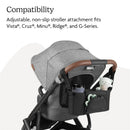 UPPAbaby Carry-All Parent Organizer, Charcoal Image 5