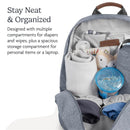 Uppababy - Changing Backpack, Callum/Dillan (Stone Blue | Sand Leather) Image 5