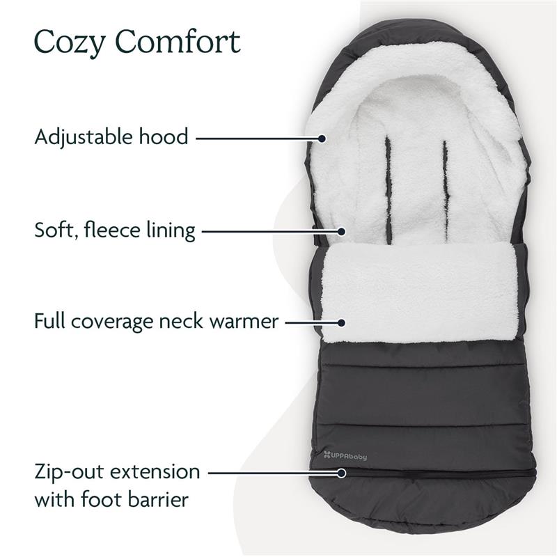 Uppababy - Cozyganoosh, Jake (Charcoal) Image 2