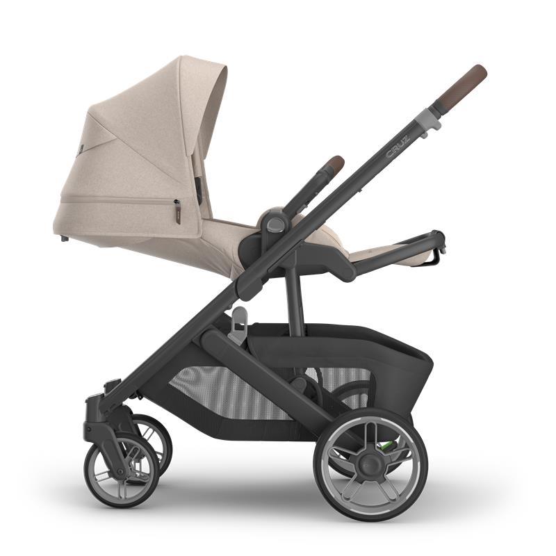 Uppababy Cruz V3 Stroller Ada, Sandstone Melange | Chestnut Leather Image 5
