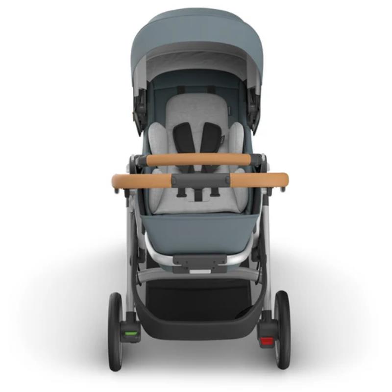 Uppababy - Cruz V3 Stroller Callum (Stone Blue/Silver Frame/Sand Leather) Image 5