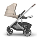 Uppababy - Cruz V3 Stroller Declan (Oat Mélange/Silver Frame/Chestnut Leather) Image 7