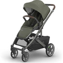 Uppababy - Cruz V3 Stroller, Evelyn (Meadow Green/Graphite Frame/Chestnut Leather) Image 1