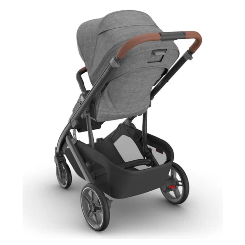 Uppababy - Cruz V3 Stroller Greyson (Charcoal Mélange/Carbon Frame/Saddle Leather) Image 11