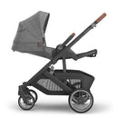 Uppababy - Cruz V3 Stroller Greyson (Charcoal Mélange/Carbon Frame/Saddle Leather) Image 8