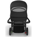 Uppababy Cruz V3 Stroller, James (Black/Carbon Frame/Black Leather) Image 4