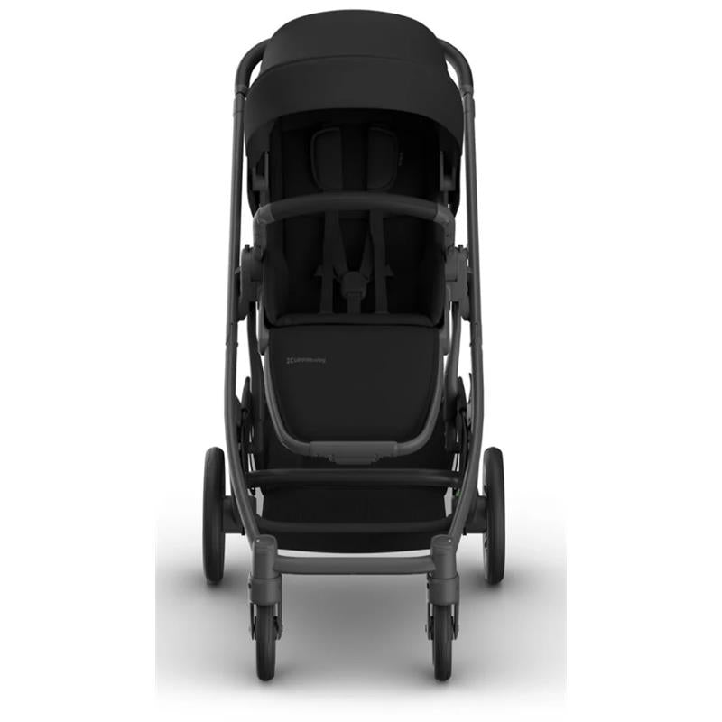 Uppababy Cruz V3 Stroller, James (Black/Carbon Frame/Black Leather) Image 6