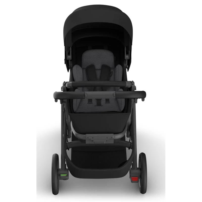Uppababy Cruz V3 Stroller, James (Black/Carbon Frame/Black Leather) Image 9