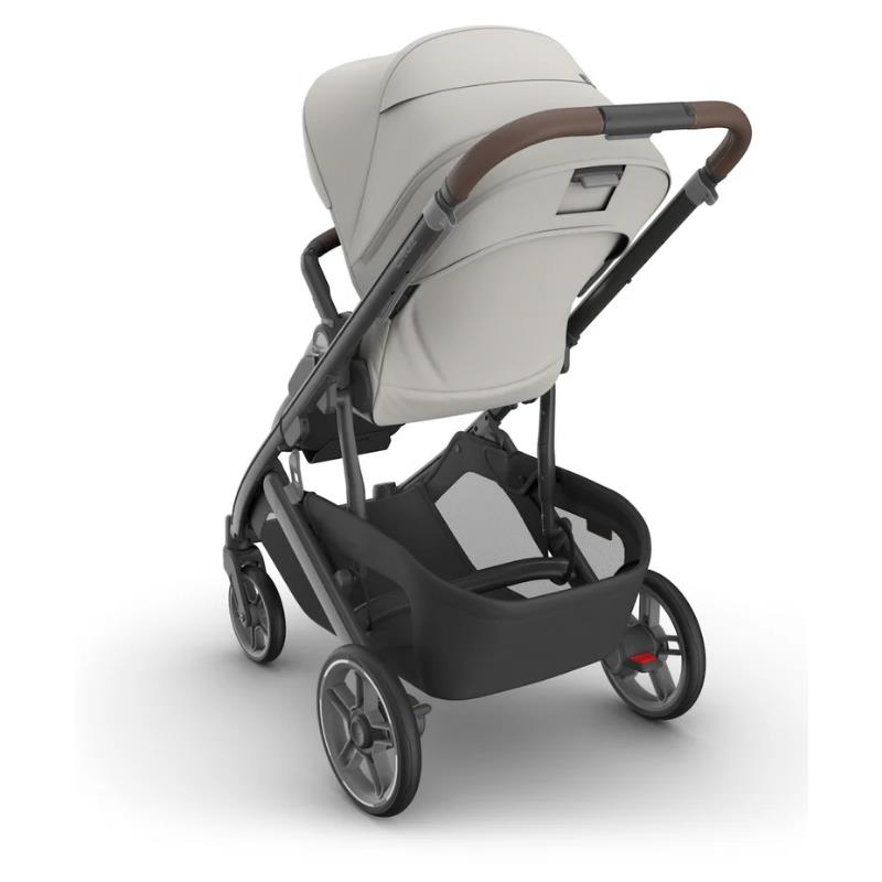 Uppababy - Cruz V3 Stroller Savannah (Pearl Gray Jacquard/Carbon Frame/Chestnut Leather) Image 8