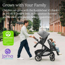 Uppababy - Declan Vista V3 Stroller | Declan Rumbleseat | Upper Adapters Image 12