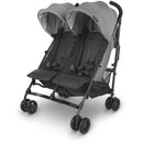 Uppababy - G-LINK V2 Side by Side Double Stroller, Greyson (Charcoal Melange/Carbon) Image 1
