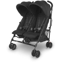 Uppababy - G-LINK V2 Side by Side Double Stroller, Jake (Charcoal/Carbon) Image 1