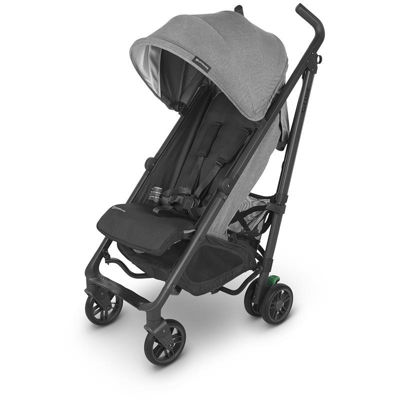 UPPAbaby - G-LUXE Umbrella Stroller, Greyson (Charcoal Melange/Carbon) Image 1