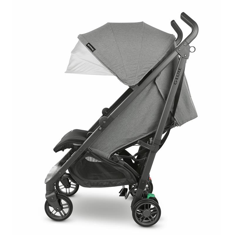 UPPAbaby - G-LUXE Umbrella Stroller, Greyson (Charcoal Melange/Carbon) Image 5