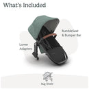 Uppababy - Gwen Vista V3 Stroller | Gwen Rumbleseat | Upper Adapters Image 9