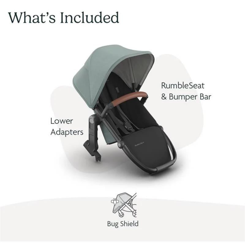 Uppababy - Kenzi Vista V3 Stroller | Kenzi Rumbleseat