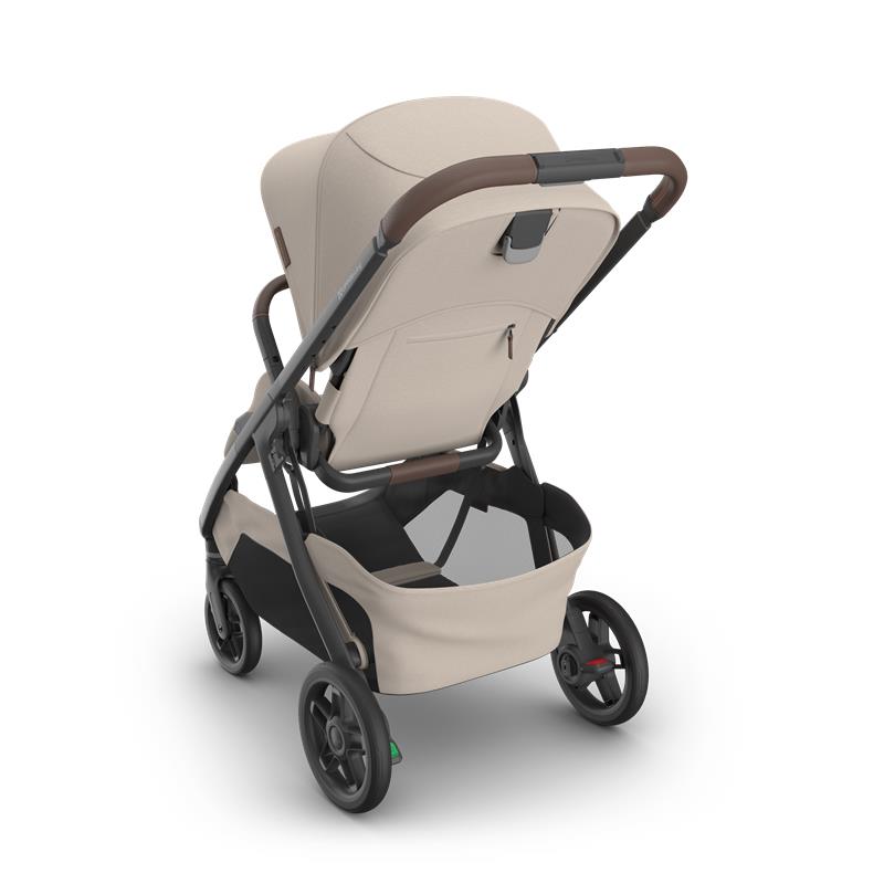 Uppababy Kona Stroller, Ada (Sandstone Mélange/Carbon Frame/Chestnut Leather) Image 2
