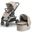 Uppababy Kona Stroller & Bassinet V3 Bundle in Ada color, featuring a lightweight design, spacious seat, and protective canopy.