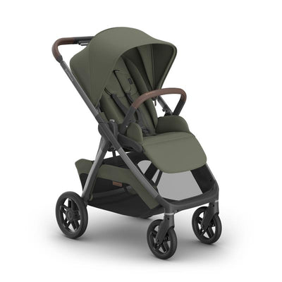 Uppababy Kona Stroller, Evelyn (Meadow Green/Graphite Frame/Chestnut Leather) Image 1