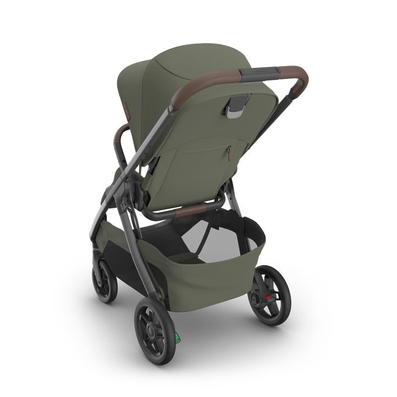 Uppababy Kona Stroller, Evelyn (Meadow Green/Graphite Frame/Chestnut Leather) Image 2