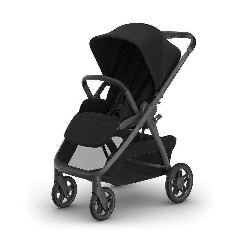 Uppababy Kona Stroller, James (Black/Carbon Frame/Black Leather) Image 7