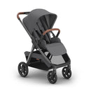 Uppababy Kona Stroller, Rowan (Graphite/Graphite Frame/Saddle Leather) Image 1