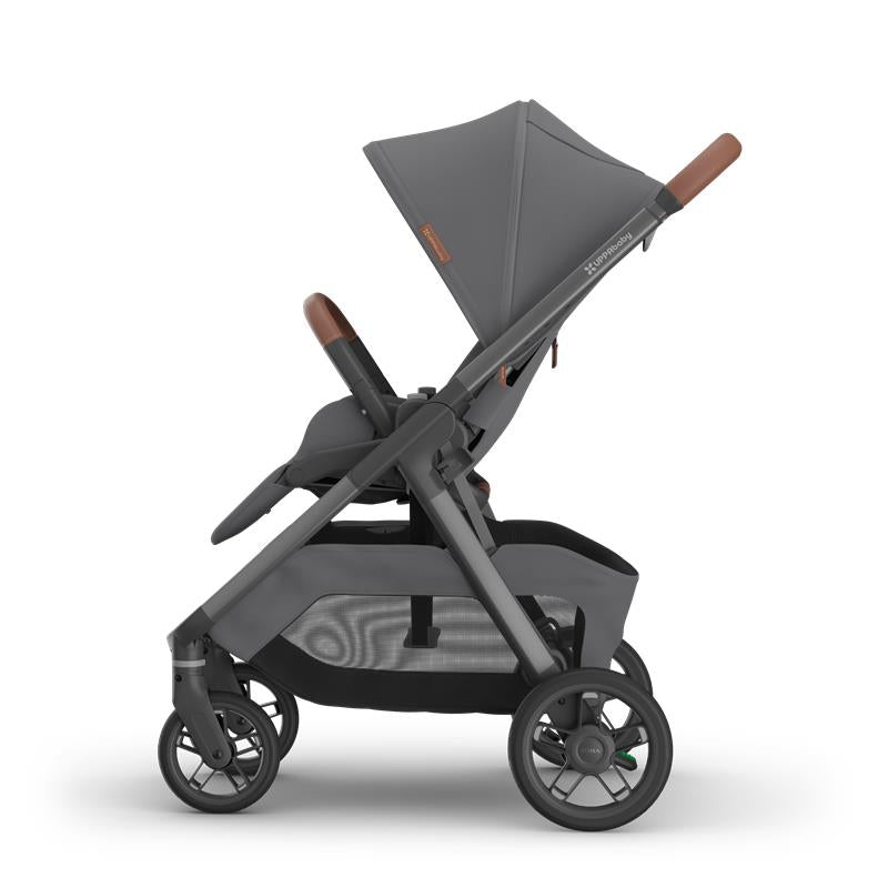 Uppababy Kona Stroller, Rowan (Graphite/Graphite Frame/Saddle Leather) Image 6
