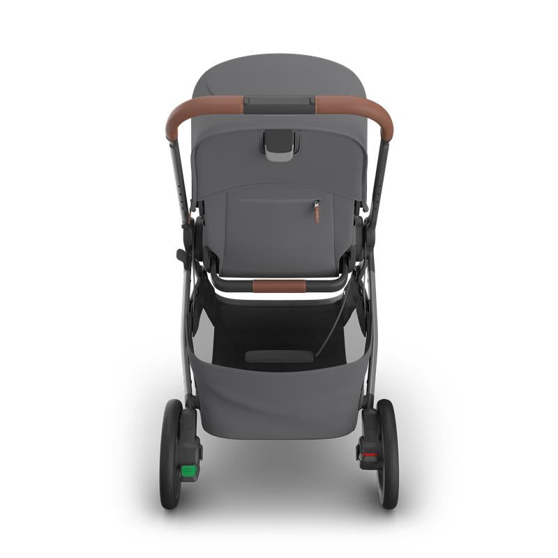 Uppababy Kona Stroller, Rowan (Graphite/Graphite Frame/Saddle Leather) Image 7