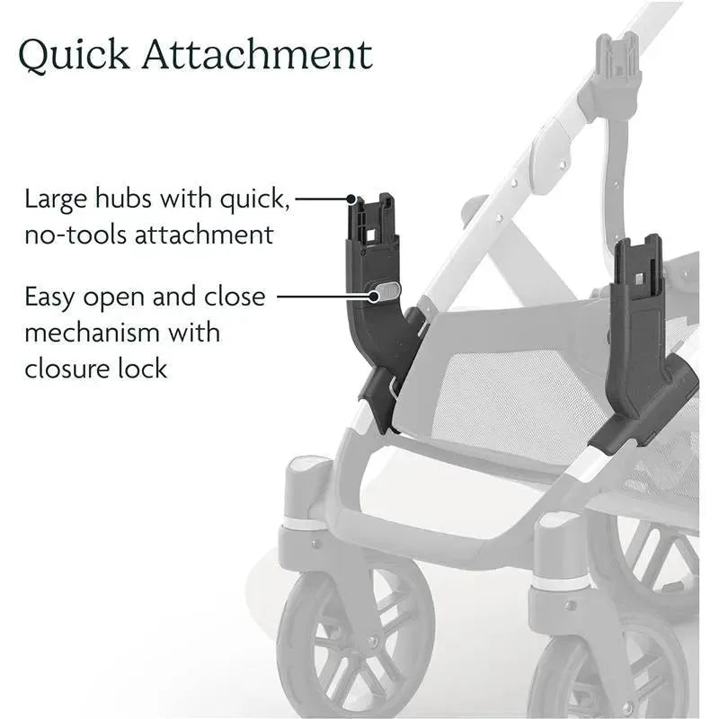 Uppababy Lower Adapters For Vista And Vista V2 - Main Image