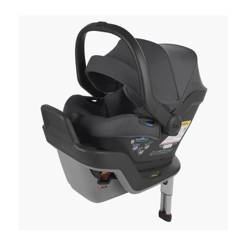 Uppababy - MESA Max Infant Car Seat and Base, Greyson Charcoal Melange/Merino Wool Image 5
