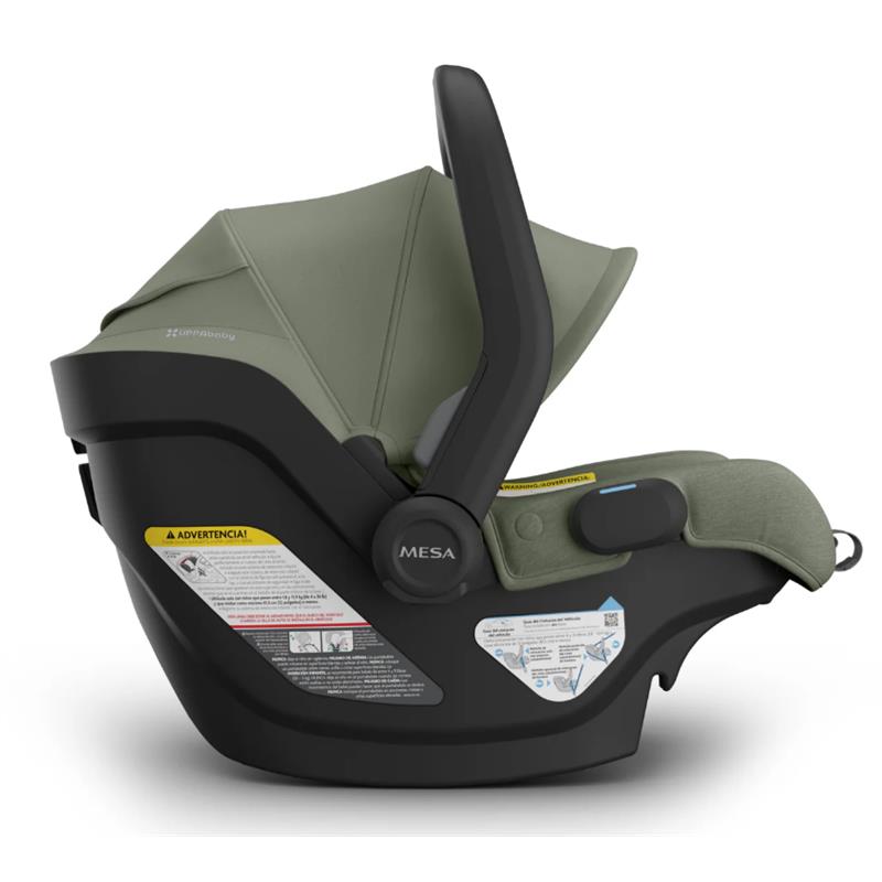 Uppababy - Mesa V3 Infant Car Seat, Evelyn (Meadow Green) Image 4