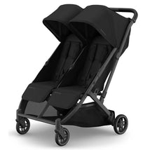 Uppababy Minu Duo Stroller, James (Black/Carbon Frame/Black Leather) Image 1