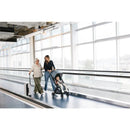 Uppababy - Minu V3 Compact Stroller, Jake (Charcoal/Carbon Frame/Black Leather) Image 4