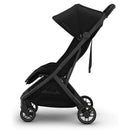 Uppababy Minu V3 Compact Stroller, James (Black/Carbon Frame/Black Leather) Image 6