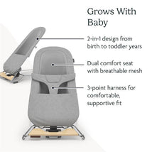 Uppababy - Mira 2-In-1 Bouncer & Seat, Wells  Image 2