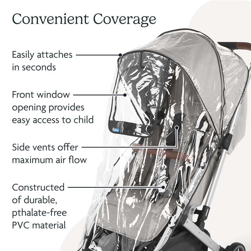 Uppababy - Rain Shield For Minu/Minu V2 Image 5